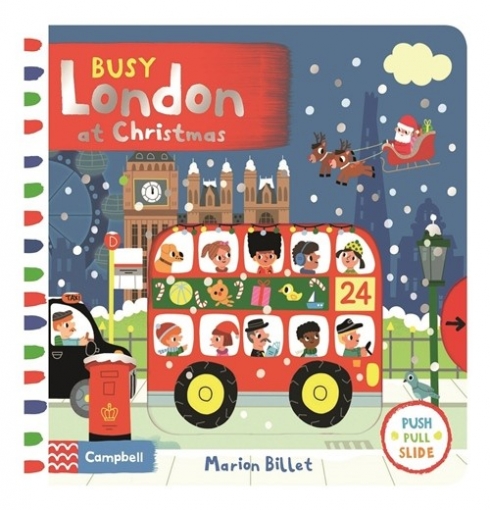 Billet Marion BusyBooks Busy London at Christmas. Board book 