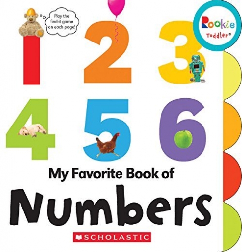 My Favorite Book of Numbers (board book) 