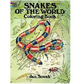 Jan, Sovak Snakes of the World Coloring Book 
