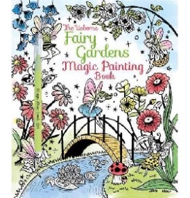 Sims Lesley Fairy Gardens Magic Painting Book 