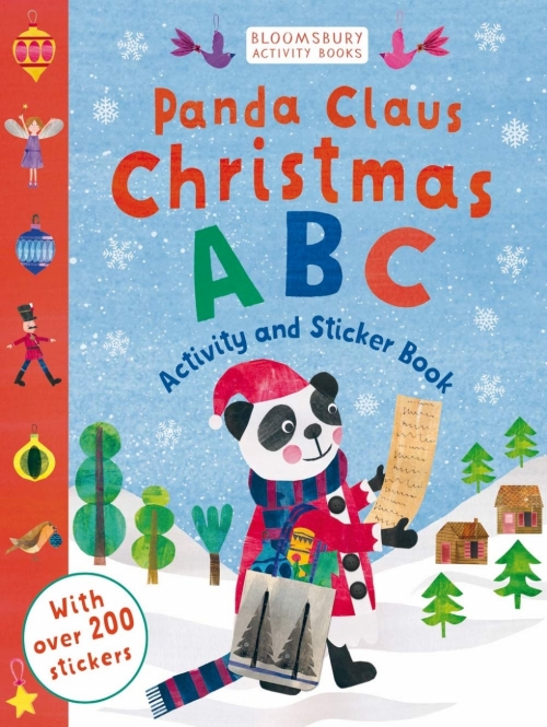 English Tracy Panda Claus Christmas ABC. Activity and Sticker Book 
