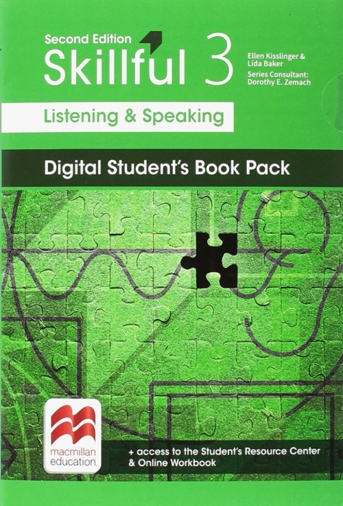 Bohlke D., Baker L. Skillful 3. Upper Intermediate. Listening and Speaking Premium Digital Student's Book Pack 