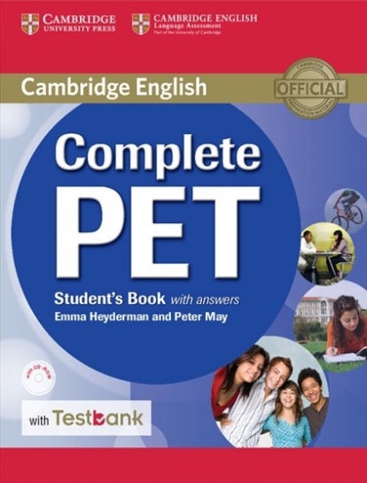 May Peter, Heyderman Emma Complete PET. Student's Book with Answers with Testbank 