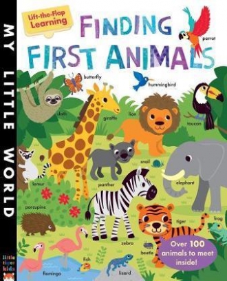 Walden Libby Finding First Animals (lift-the-flap board book) 