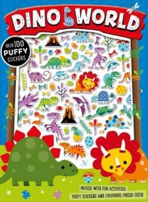 Lynch Stuart Dino World. Puffy Sticker Activity Book 
