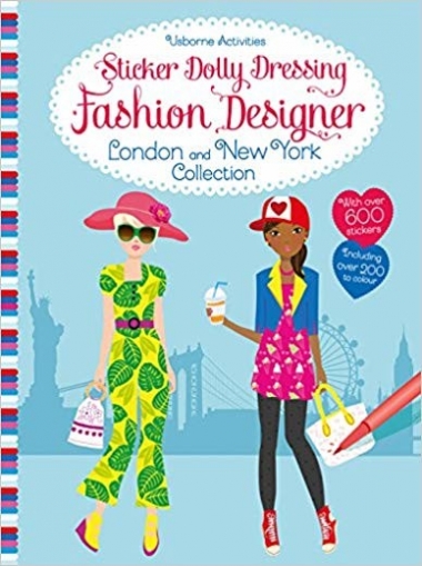 Watt Fiona Sticker Dolly Dressing Fashion Designer London and New York Collection 