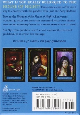 Cast P. C., Baron-Reid Collette, Baron-Reid Colett Wisdom of the House of Night Oracle Cards: A 50-Card Deck and Guidebook 