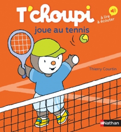 Courtin Tierry T'choupi joue au tennis 