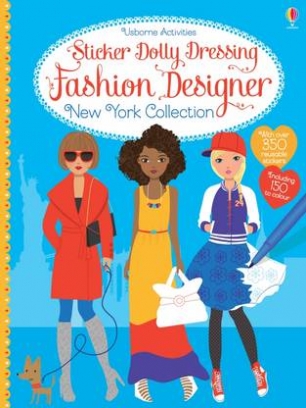 Watt Fiona Sticker Dolly Dressing Fashion Designer. New York Collection 