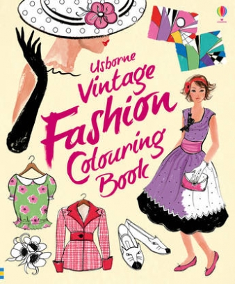 Brocklehurst Ruth Vintage Fashion Colouring Book 