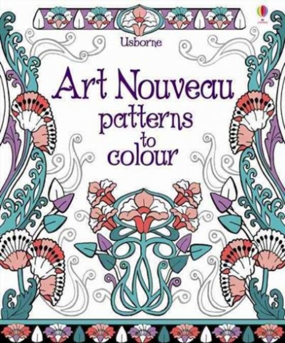 Bone Emily Art Nouveau Patterns to Colour 