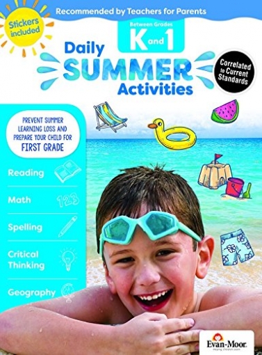 Daily Summer Activities, Between Kindergarten and 1st Grade 