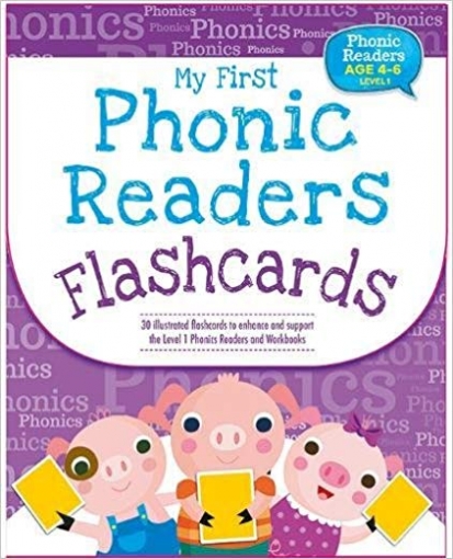 Phonic Readers Age 4-6 Level 1: My First Phonic Readers Flashcards 