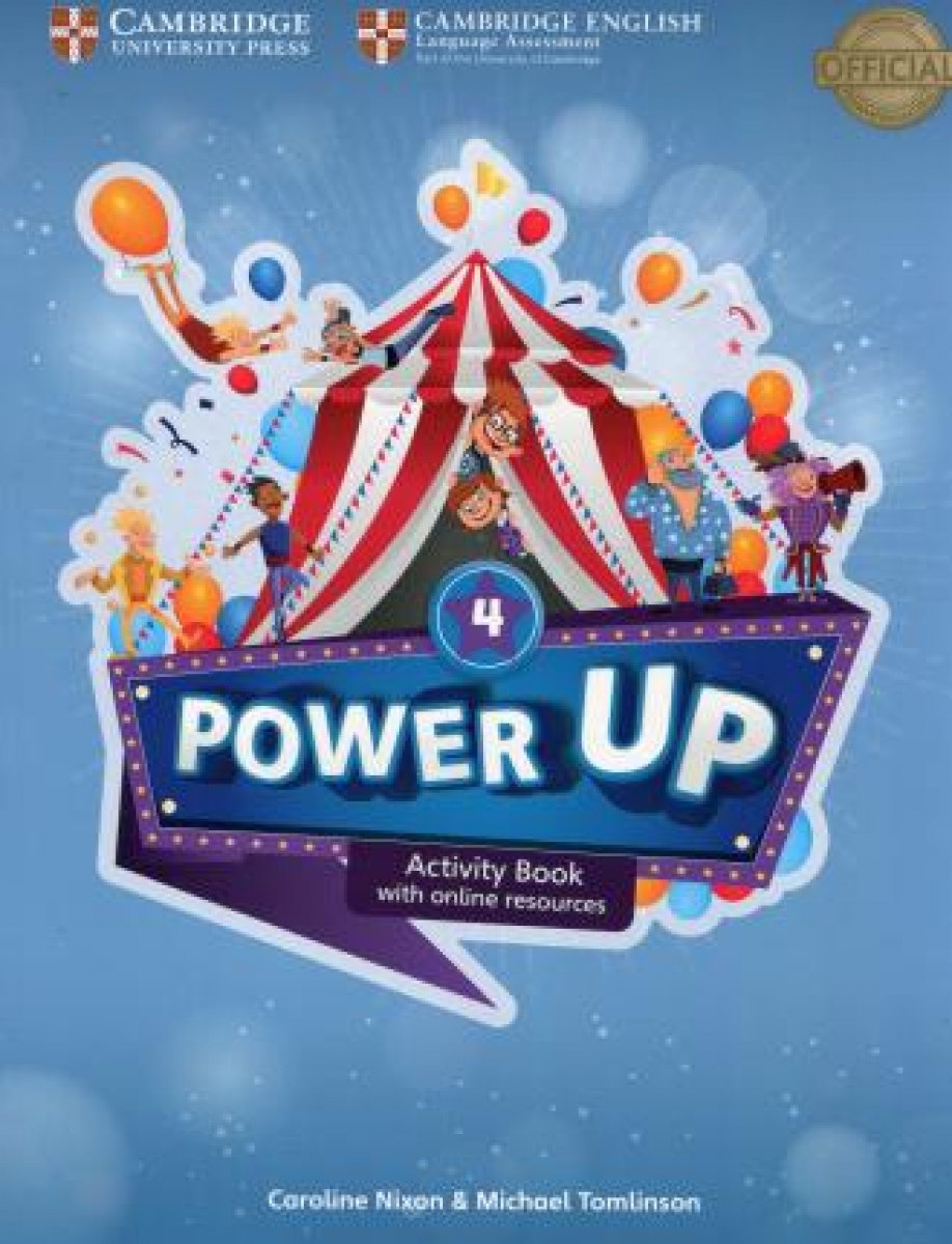 Nixon Power Up Level 4 Activity Book With Online Resources And Home Booklet 