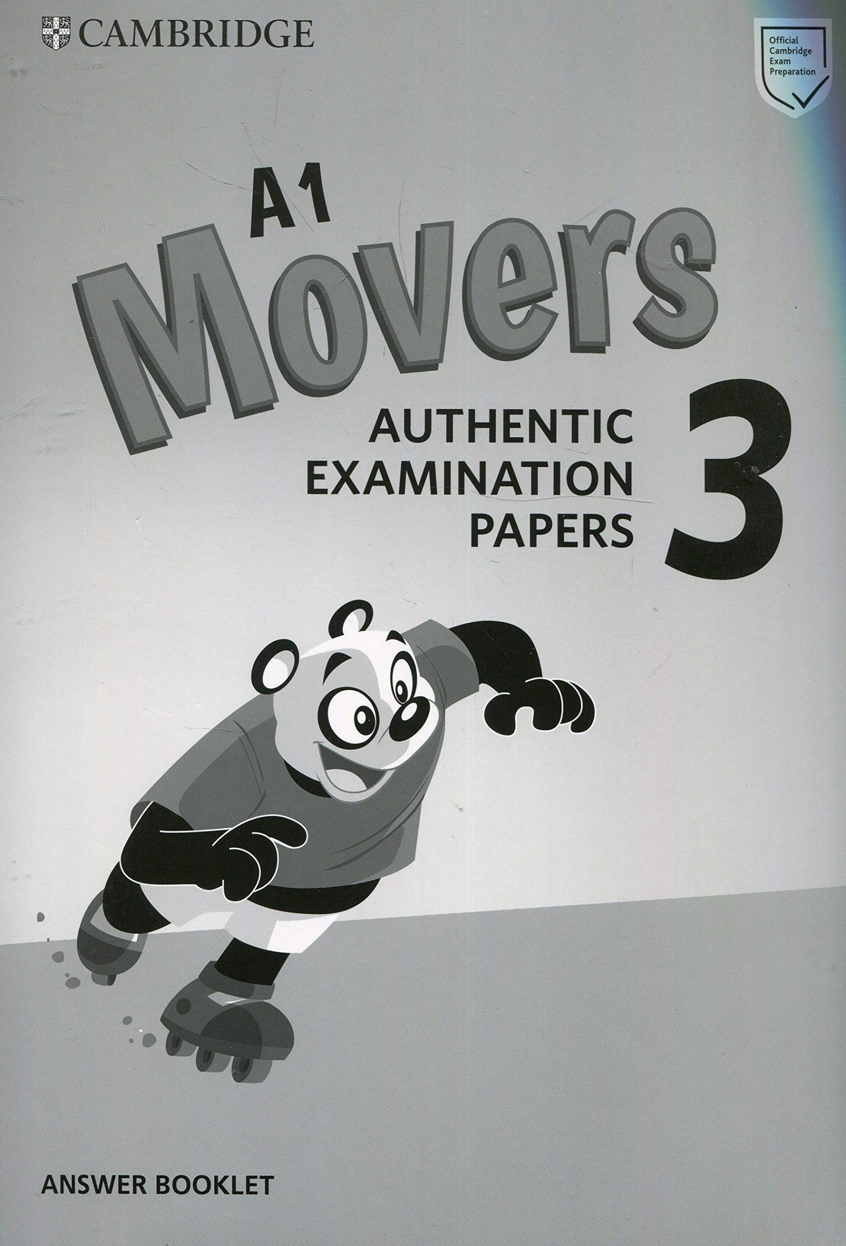 A1 Movers 3. Authentic Examination Papers. Answer Booklet 