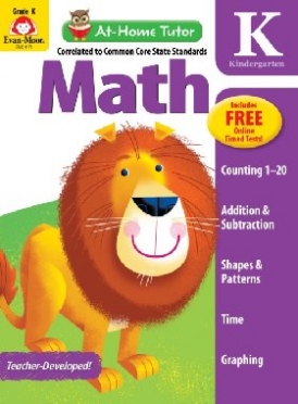 Evan-Moor Educational Publishers At-Home Tutor: Math, Grade K 