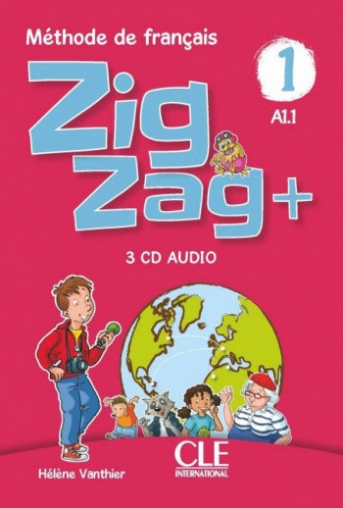 Vanthier Helene Audio CD. Zigzag Plus 1: CD audio A1.1 