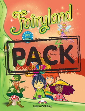 Evans Virginia, Dooley Jenny Fairyland 4. Pupil's Pack (Book + Audio CD/DVD) 