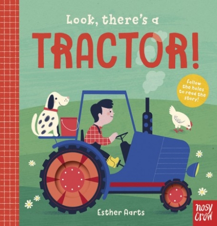 Aarts Esther Look, There's a Tractor! Board book 