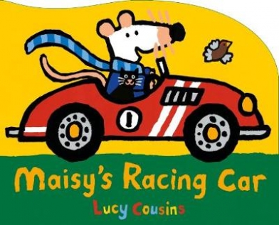Cousins Lucy Maisy's Racing Car 