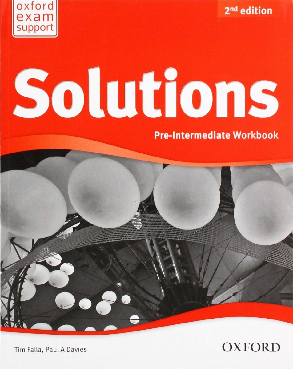 Davies Paul, Falla Tim Solutions. Pre-Intermediate. Workbook with Students Site 