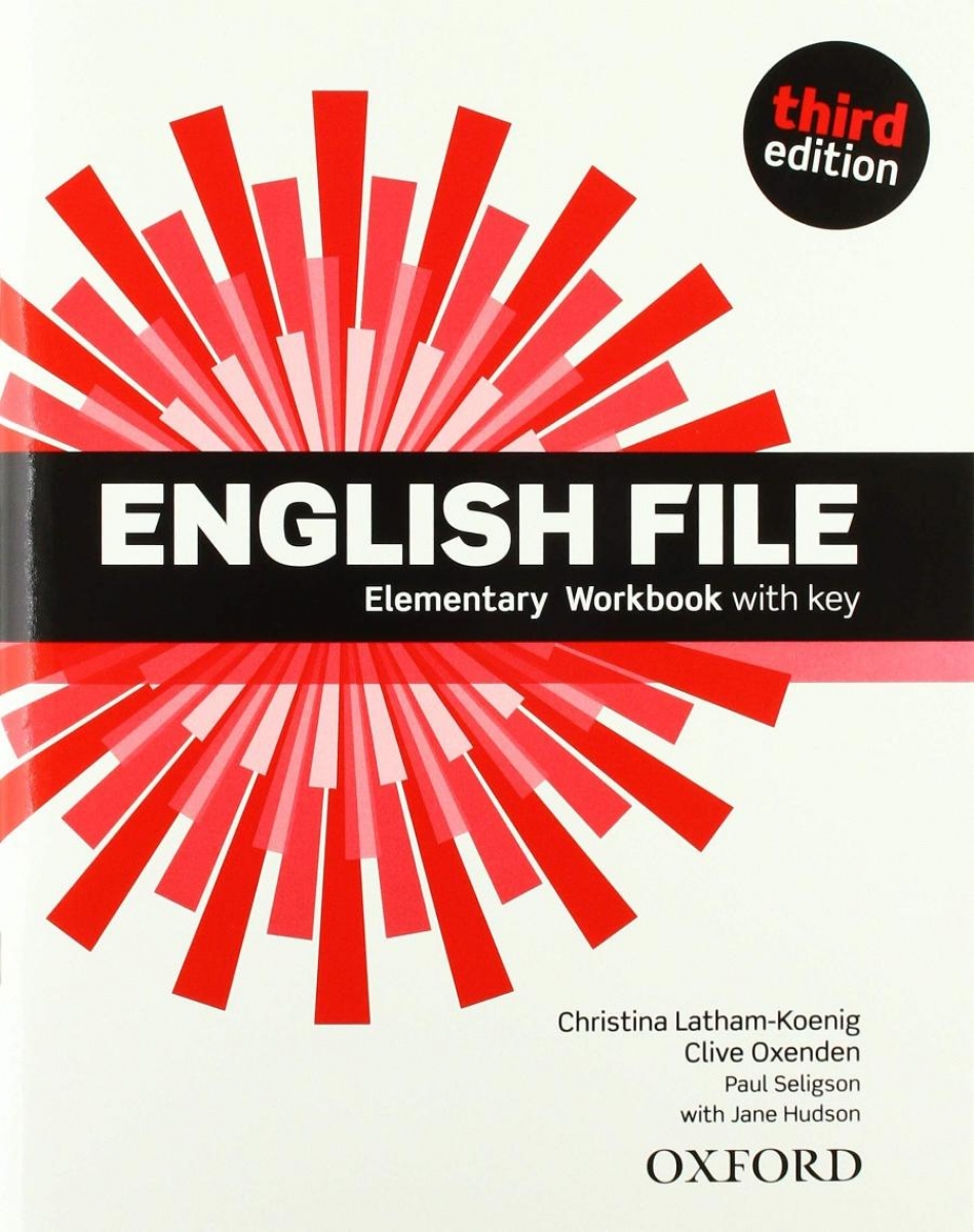 Oxenden Clive, Seligson Paul, Koenig Christina Latham English File. Elementary. Workbook with key and Student's Site 