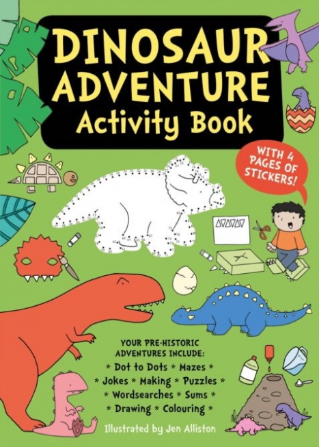 Alliston Jen Dinosaur Adventure. Activity Book 