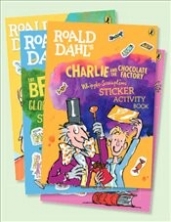 Dahl Roald Roald Dahl's. Sticker Book. Collection (4 books) 