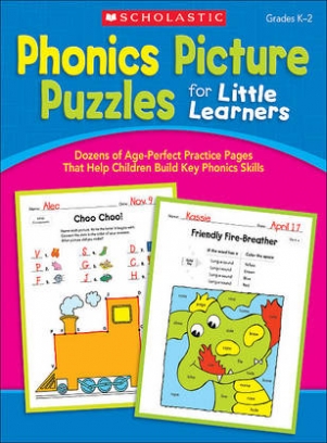 Phonics Picture Puzzles for Little Learners, Grades K-2. Dozens of Age-Perfect Practice Pages That Help Children Build Key Phonics Skills 
