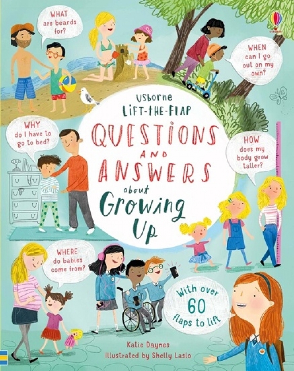 Daynes Katie Lift-the-Flap Questions & Answers about Growing Up 