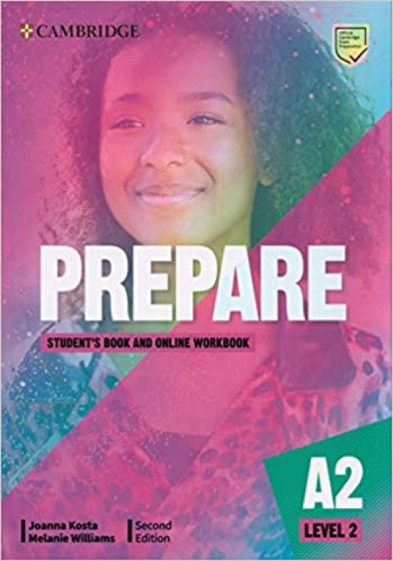 Williams Melanie, Kosta Joanna Prepare A2 Level 2 Student's Book and Online Workbook . Second Edition 