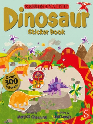 Channing Margot Dinosaur. Sticker Book 