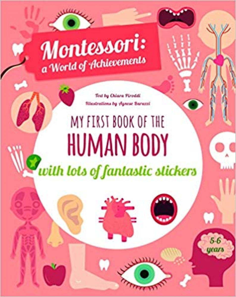 Piroddi Chiara My First Book of the Human Body with Lots of Fantastic Stickers 