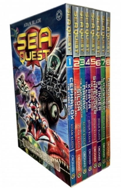Blade Adam Sea Quest. Series 1-2. Books 1-8 