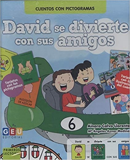 Calvo Llorente A. David se divierte con sus amigos. Libro + tarjetas 