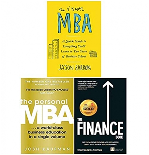 Barron Jason The Visual MBA. The Personal MBA. The Finance. Book 3 Books. Collection Set 
