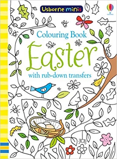 Colouring Easter with Rub Downs 