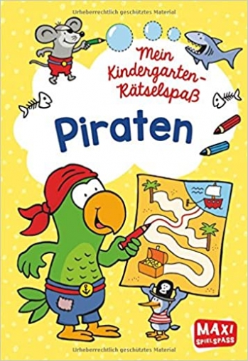 Mein Kindergarten-Raetselspass Piraten 