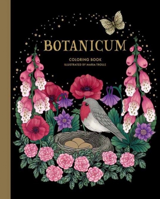 Trolle Maria Botanicum Coloring Book: Special Edition 