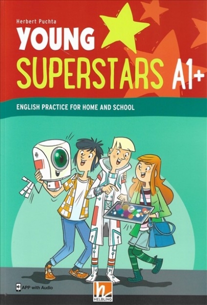Puchta Herbert Young Superstars A1+. English Practice for Home and School (plus APP with Audio) 