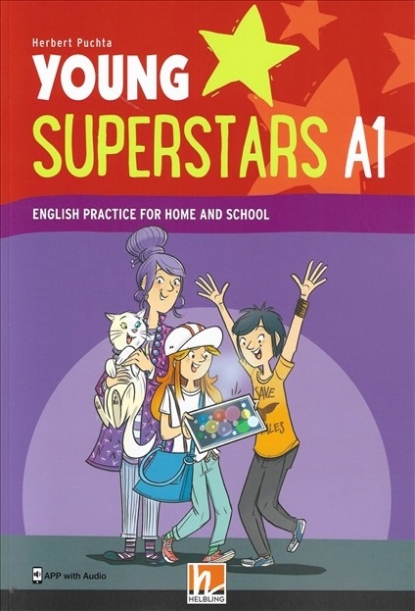 Puchta Herbert Young Superstars A1. English Practice for Home and School (plus APP with Audio) 