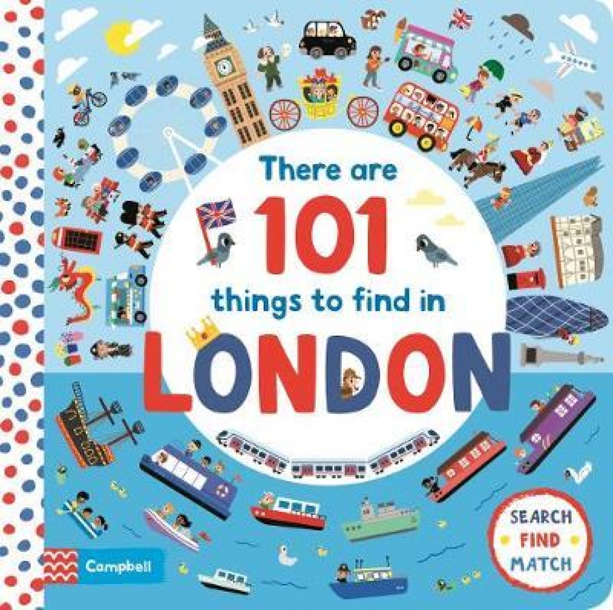 There Are 101 Things to Find in London. Board book 