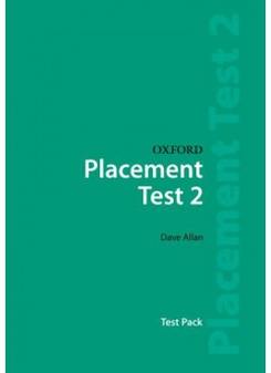Dave Allan Oxford Placement Tests 2 Test Pack 
