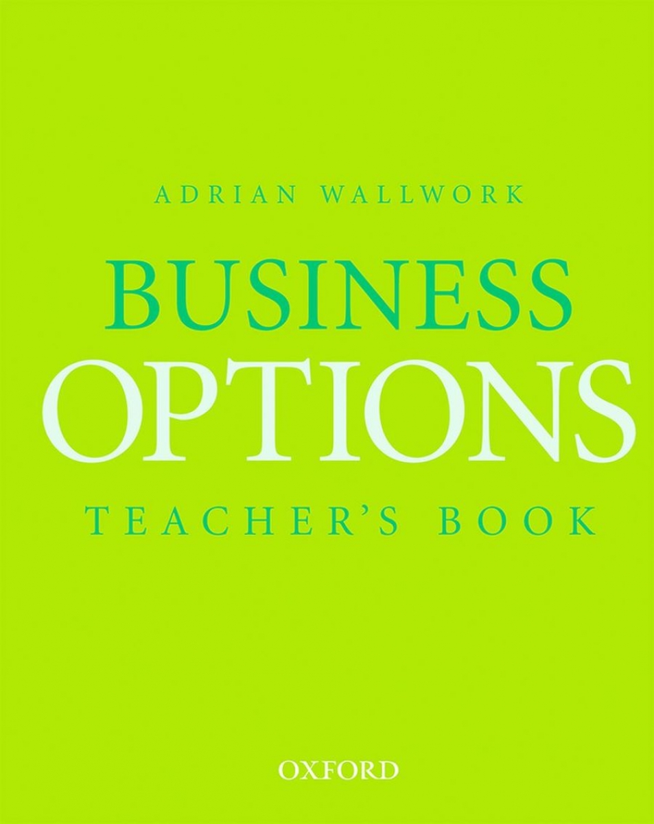 Adrian Wallwork Business Options Teacher's Book 