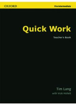 Lang T. Quick Work Pre-Intermediate Teacher's Resource Book 