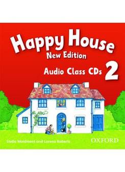 Stella Maidment and Lorena Roberts Happy House 2 New Edition Class Audio CDs 