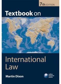 Martin, Dixon Textbook on International Law 6 edition # .01.07.13# 