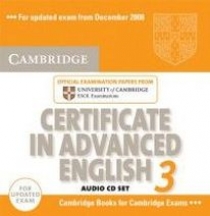 Cambridge ESOL Cambridge Certificate in Advanced English 3 for updated exam Audio CDs (2) () 