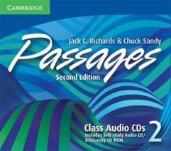 Jack C. Richards, Chuck Sandy Passages Second edition Level 2 Class Audio CDs (3) licen. 