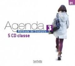 Murielle Bidault, Gabrielle Chort, Fanny Kablan, Frederique Treffandier Agenda 3 - CD audio classe (x5) () 